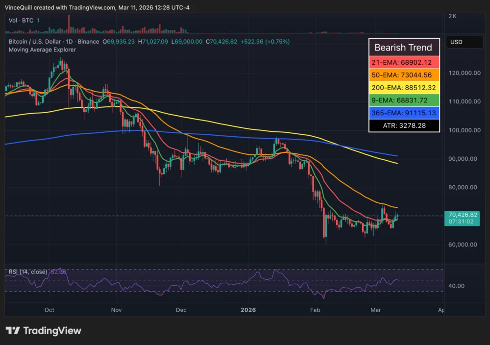 February Consumer Price Index Rises In Line With Estimates, Fueling Federal Reserve Policy Debate Amidst Resilient Crypto Market Performance.