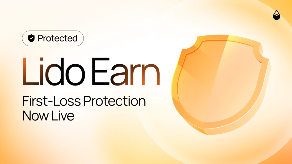 Lido DAO Bolsters Lido Earn with $5 Million First-Loss Protection Mechanism, Enhancing User Trust and Protocol Alignment