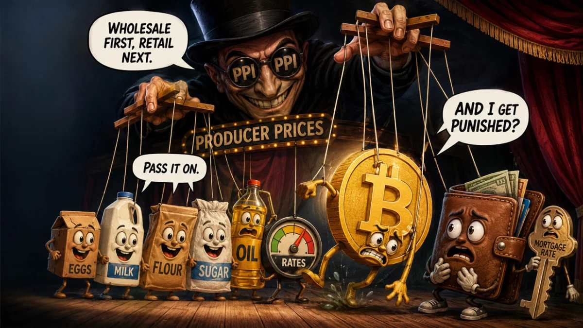 Inflation Pressures Intensify as May Producer Price Index Surges 6.5 Percent Dampening Rate Cut Expectations and Weighing on Bitcoin Markets