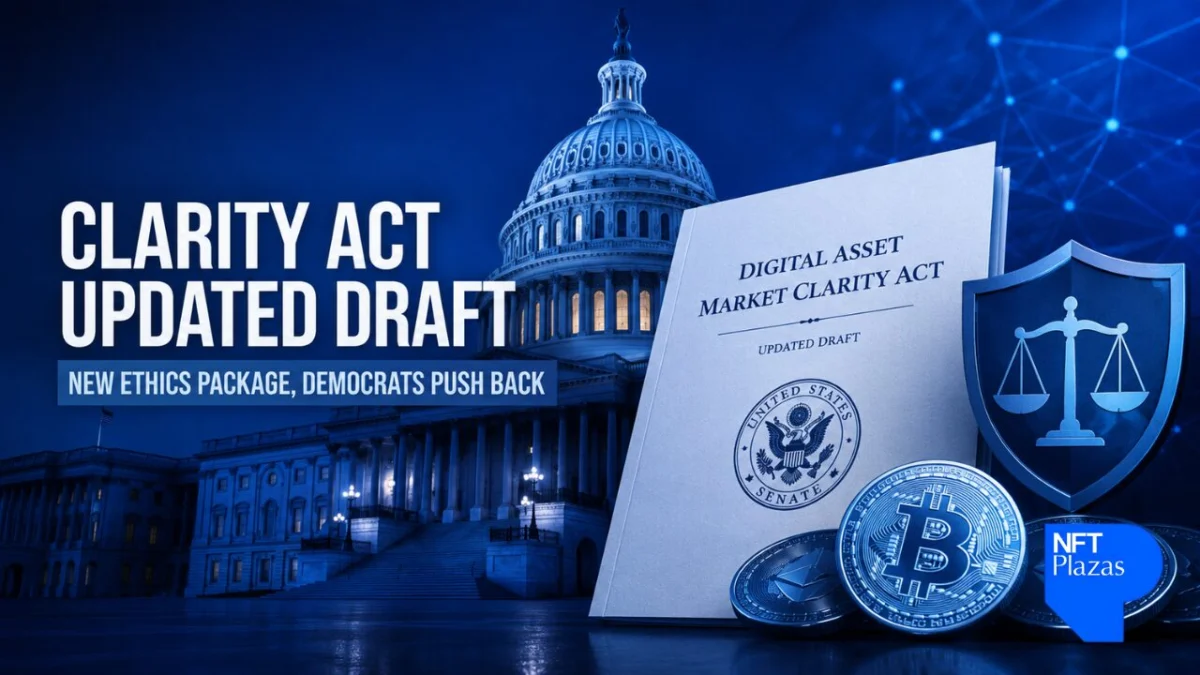 The Digital Asset Market Clarity Act Faces Scrutiny as Senate Republicans Unveil New Draft with Ethics Package Amidst Tight Legislative Deadline