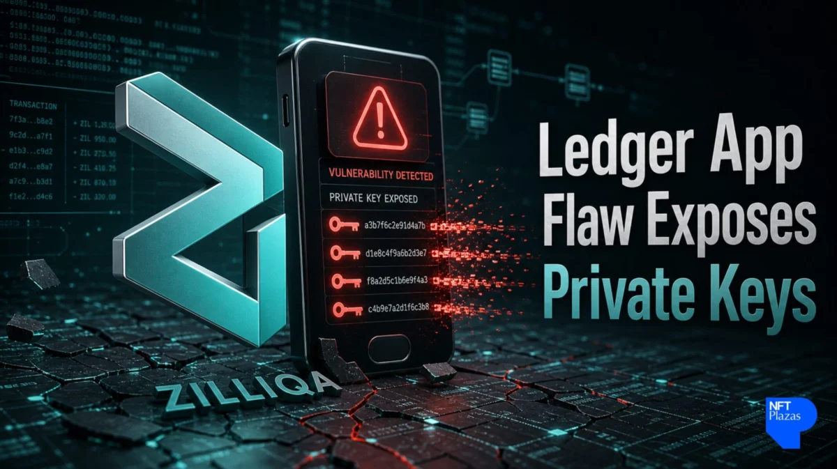 Zilliqa Halts Native Transactions Amid Critical Ledger App Vulnerability Exposing Private Keys