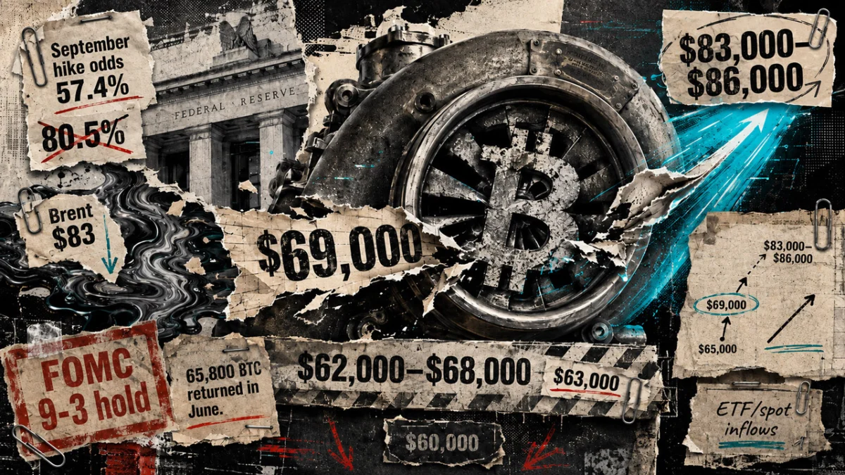 Bitcoin Faces Critical Macro Test as Fed Rate Hike Odds Shift Amid Softening Oil and Looming Jobs Data