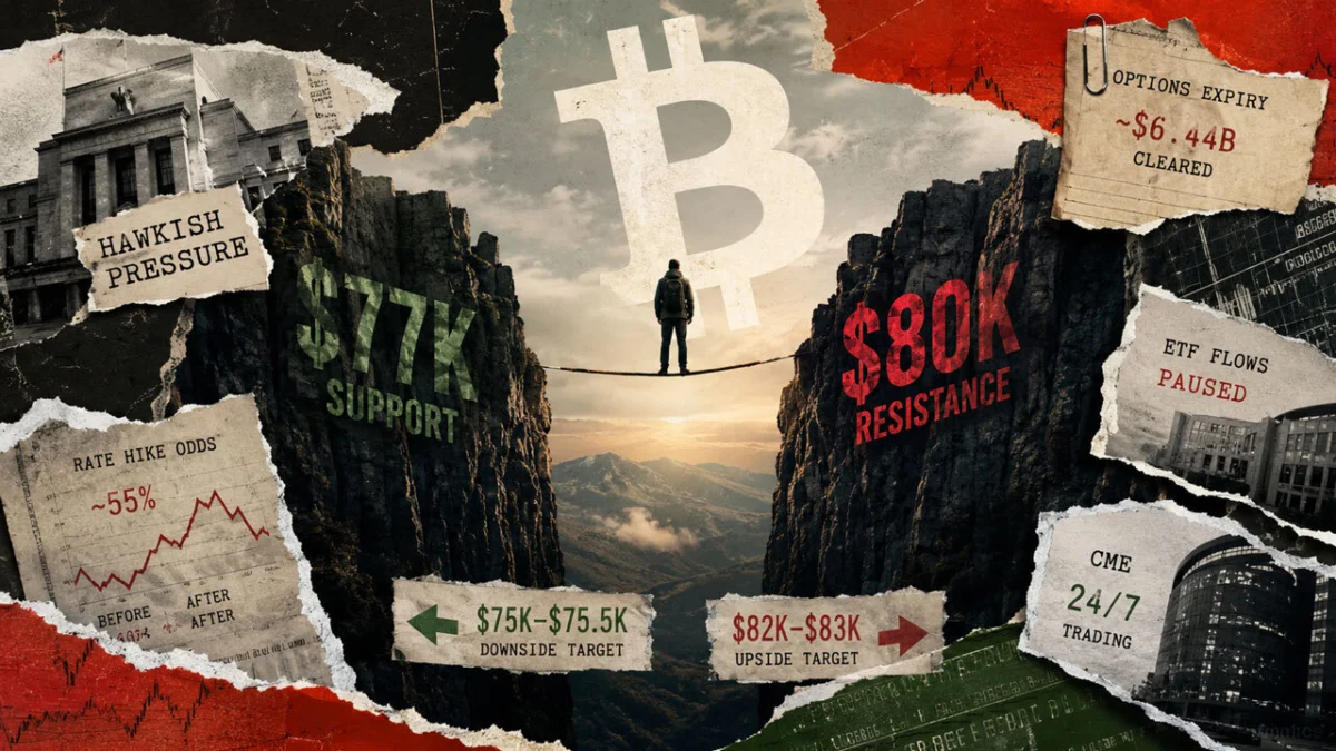 Bitcoin Market Faces Critical Weekend Pivot as $6.4 Billion Options Expiry and Macro Headwinds Reshape Trading Landscape