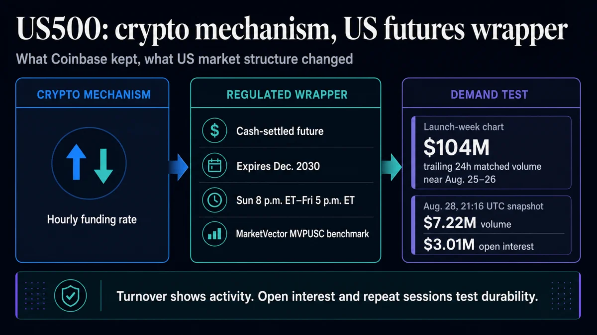 Coinbase US500 Futures Milestone Marks a Strategic Convergence of Crypto Mechanisms and Regulated US Equity Markets