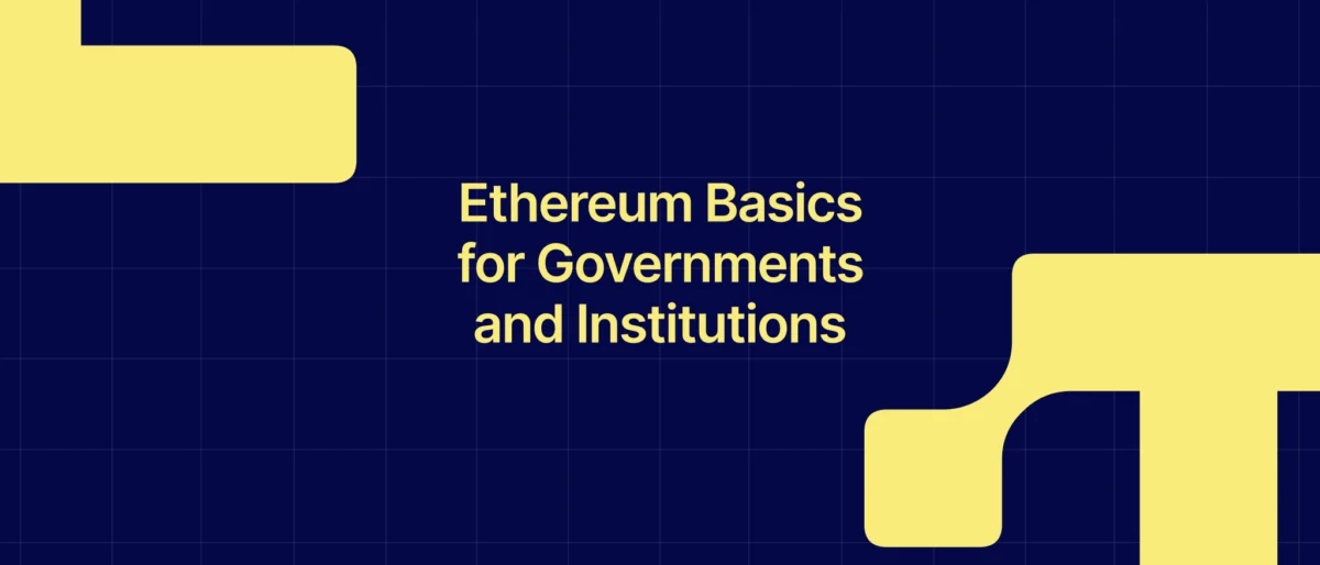 Ethereum Foundation Releases Comprehensive Guide for Governments and Institutions on Neutral Digital Infrastructure