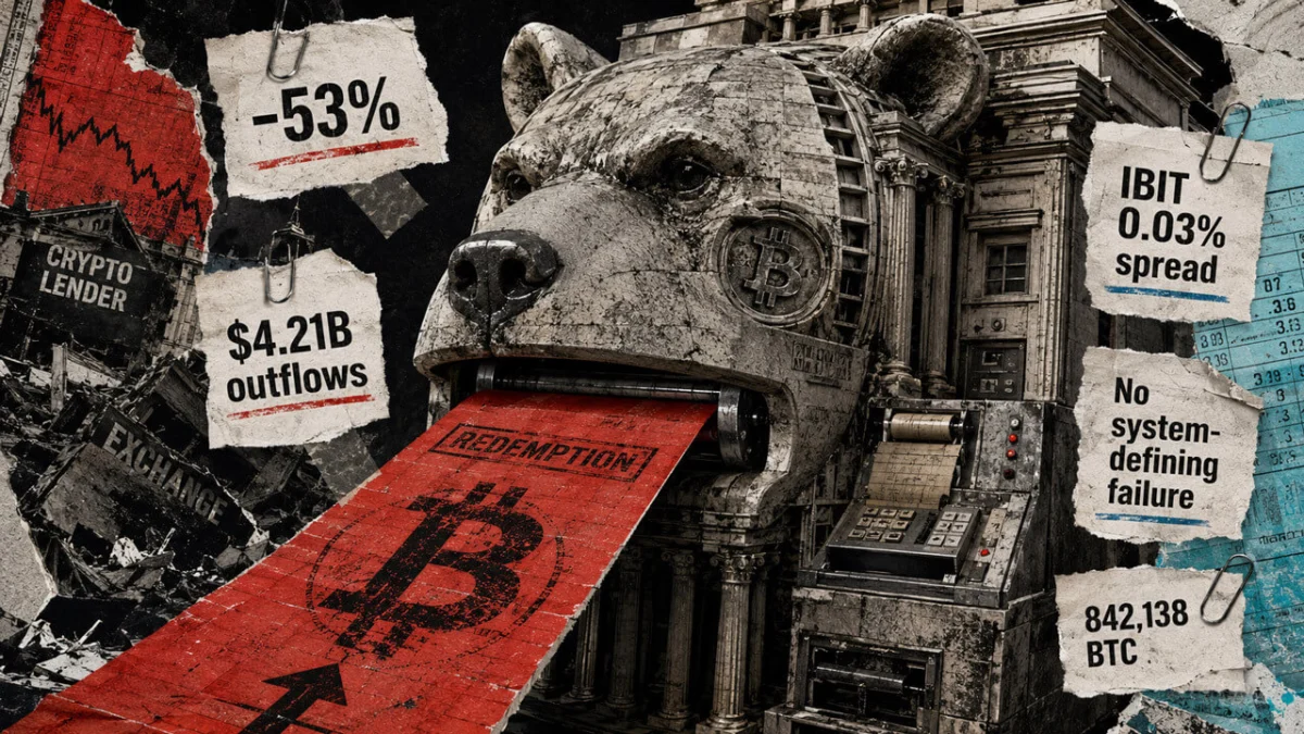 The Evolution of the Bitcoin Bear Market: How Institutional Infrastructure Transformed the 2026 Crypto Downturn