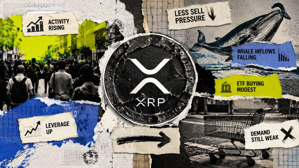 XRP Price Struggles Near One Dollar Mark Despite Surging Network Activity and Declining Whale Deposits