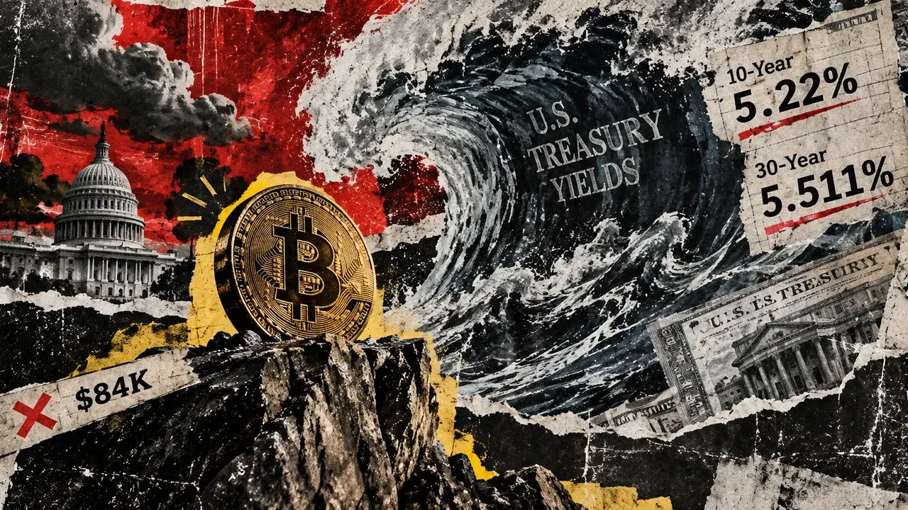 Bitcoin Defies Historic Treasury Yield Surge as Markets Weigh Growing Opportunity Costs and Macro Resilience