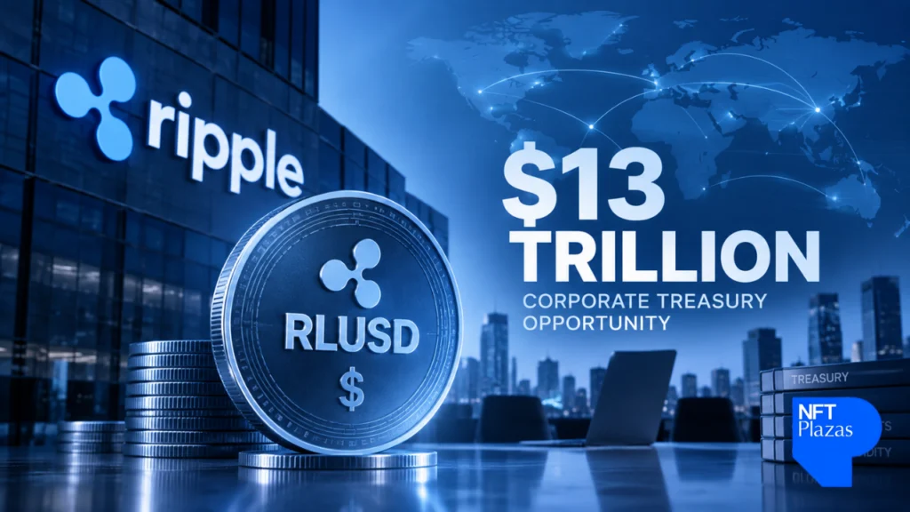 Ripple’s RLUSD Stablecoin Targets $13 Trillion Corporate Treasury Market for Significant Growth