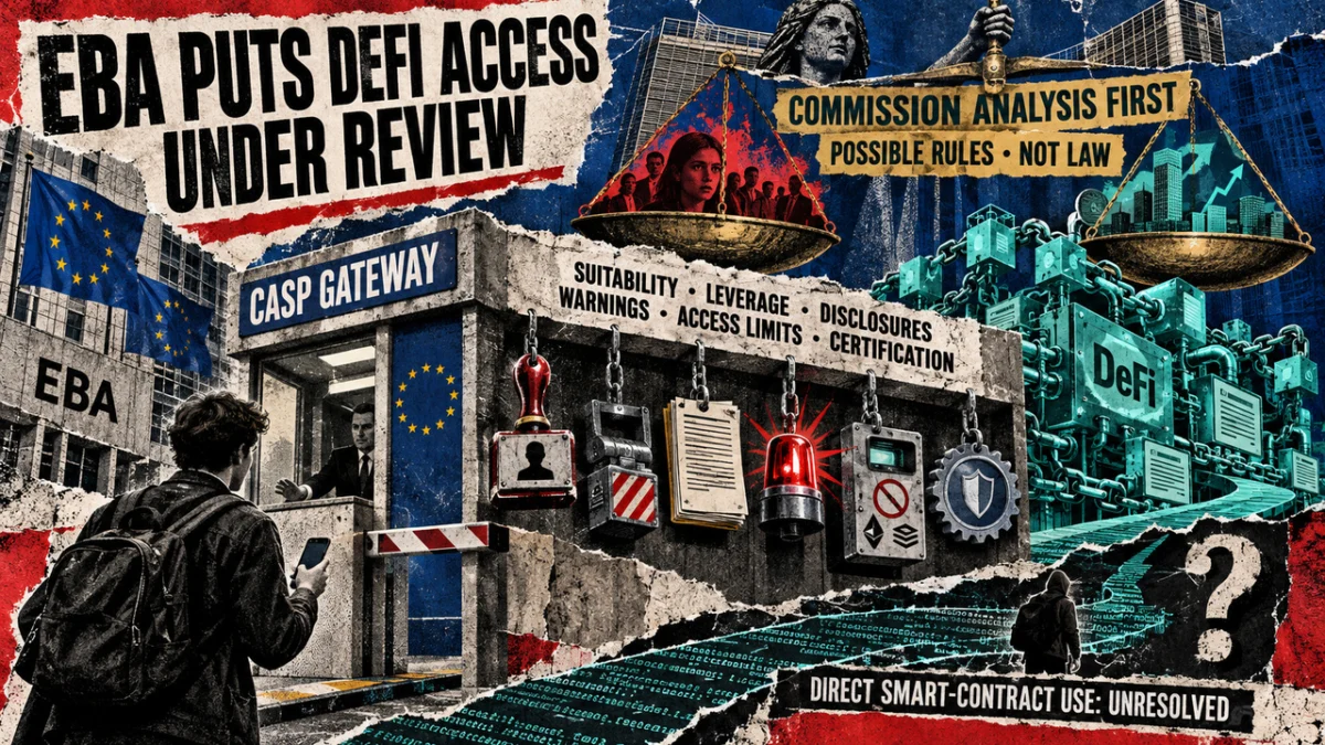 The European Banking Authority Urges Commission to Scrutinize Crypto Firm Involvement in DeFi Lending Through New MiCA Framework Examination