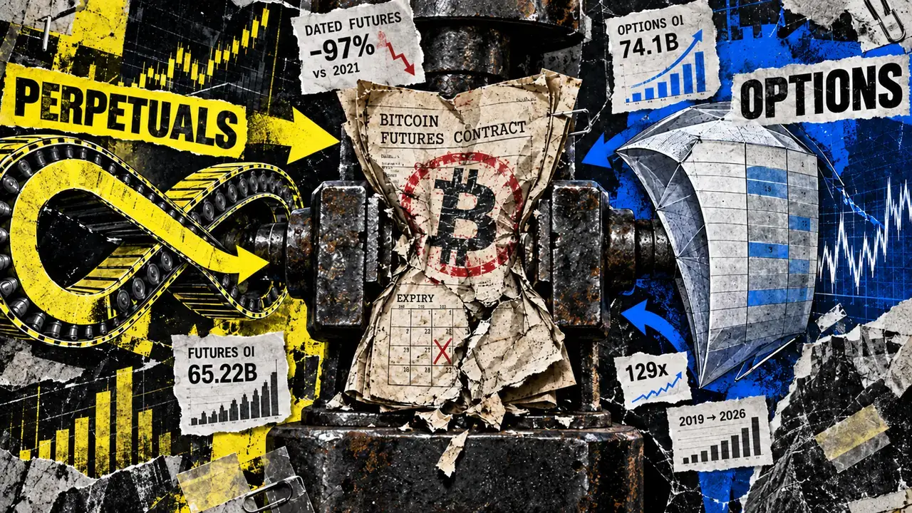 The Great Reordering of Bitcoin Derivatives How Options and Perpetuals Dismantled the Dominance of Dated Futures