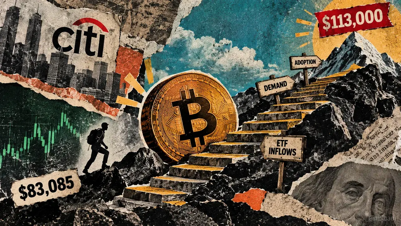 Bitcoin’s Path to $113,000: Analyzing Citi’s Forecast Amid Institutional Inflows and Market Liquidity Dynamics