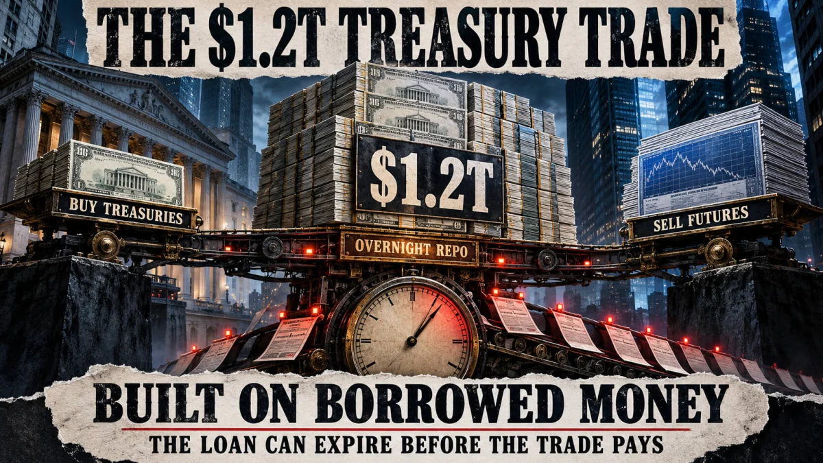Hedge Funds Reduce Exposure to Treasury Basis Trade as Market Dynamics and Financing Costs Reshape Bond Market Liquidity