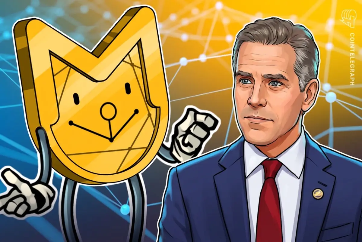 Hunter Biden Unveils Forensic Accounting of Laptop Memecoin Amidst Political Crypto War