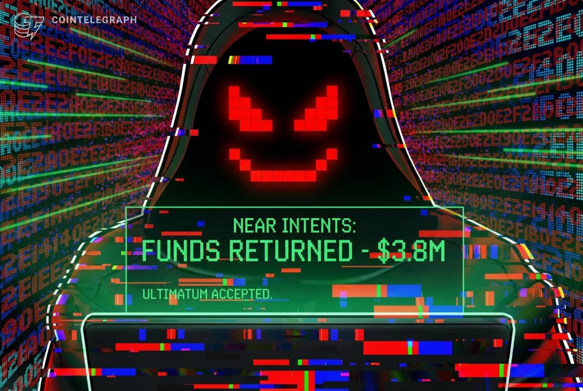 NEAR Intents Recovers $3.8 Million in Stolen Funds Following Identification of Exploiter and 48-Hour Ultimatum